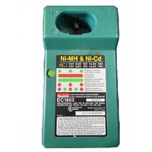 Makita DC1803 Ni-MH & Ni-Cd Battery Charger TESTED Working